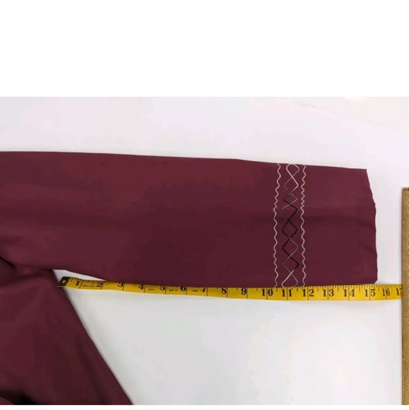 Vintage Northern Sun Embroidered Trench Coat - Size 10, Gemini Fashions - Picture 12 of 14